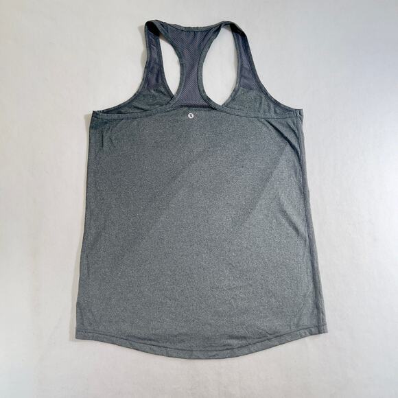 Xersion Performance Workout Top Woman's XS Slim Fit Grey Racer Back Straps Tank - Picture 4 of 11
